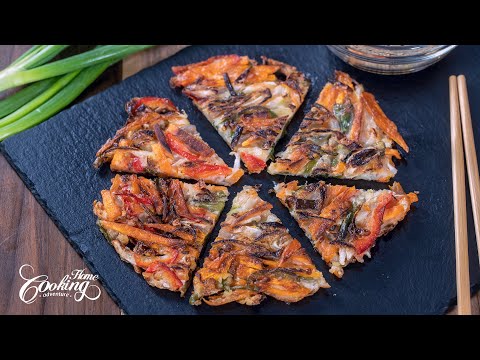 Yachaejeon - Korean Vegetable Pancakes