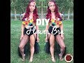 DIY Flower Festival Rave Bra