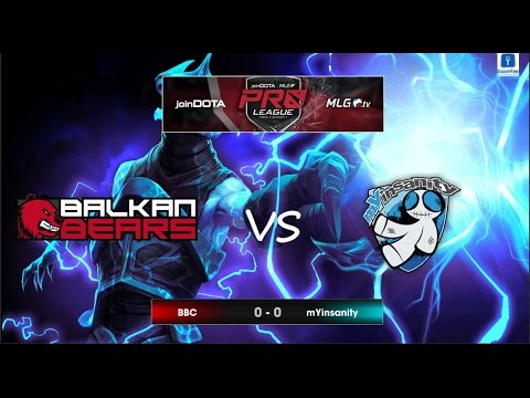 joinDOTA MLG Pro League Season1 : Balkan Bears Corleone vs mYinsanity (BO2)