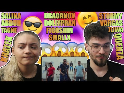 We watch SALINA X Stormy, tek, Tagne, Ab, 7liwa, Vargas, Ouenza, Figo, Dolly, X, Draganov (Reaction)