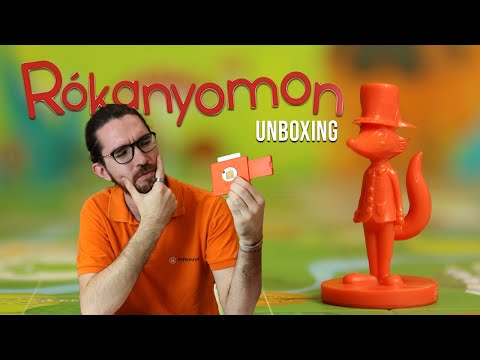 UNBOXING  Rókanyomon társasjáték - reflexshop