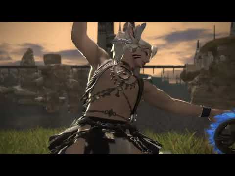 FINAL FANTASY XIV level 80 dancer quest cutscene