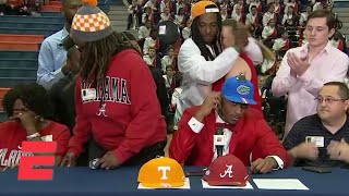 Mom walks out after 5th-ranked wideout Jacob Copeland commits to Florida | ESPN