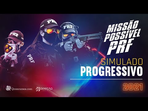 Missão Possível PRF: simulado progressivo 1