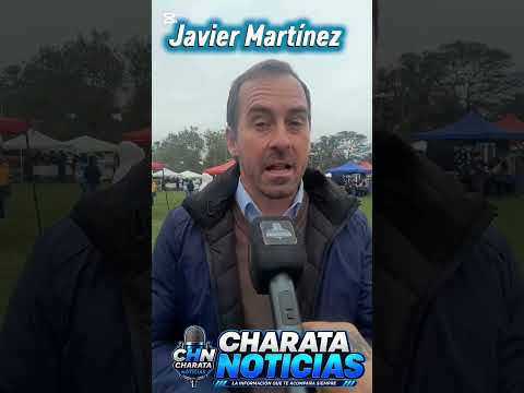 El intendente de Margarita Belén visitó la Expo Tec Charata (Reunión regional de escuelas técnicas)