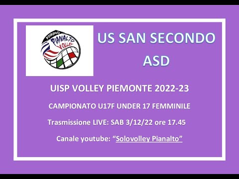 PIANALTO POIRINO U17F - US SAN SECONDO  ASD_ UISP VOLLEY PIEMONTE_ CAMPIONATO 2022/23 U17 FEM