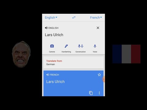 Lars Ulrich in France