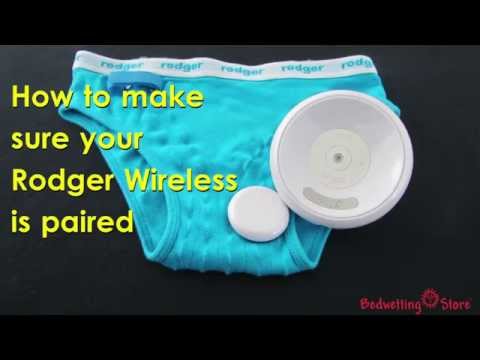 Bedwetting Alarm Tips: How to Make Sure Your Rodger Wireless is Paired