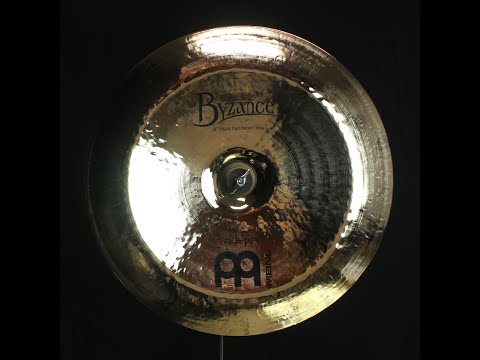 Meinl 18" Byzance Brilliant Heavy Hammered China - 1408g (video demo) image 2
