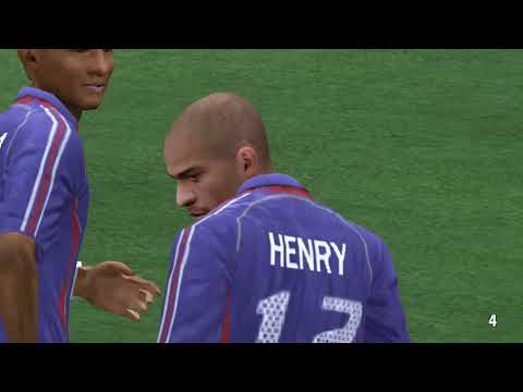 France VS Brazil FIFA 08 Legendary Difficulty