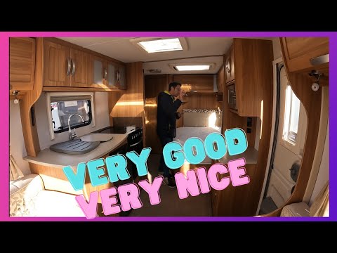 4 berth fixed bed separate shower and toilet caravan for sale Lunar Clubman Se