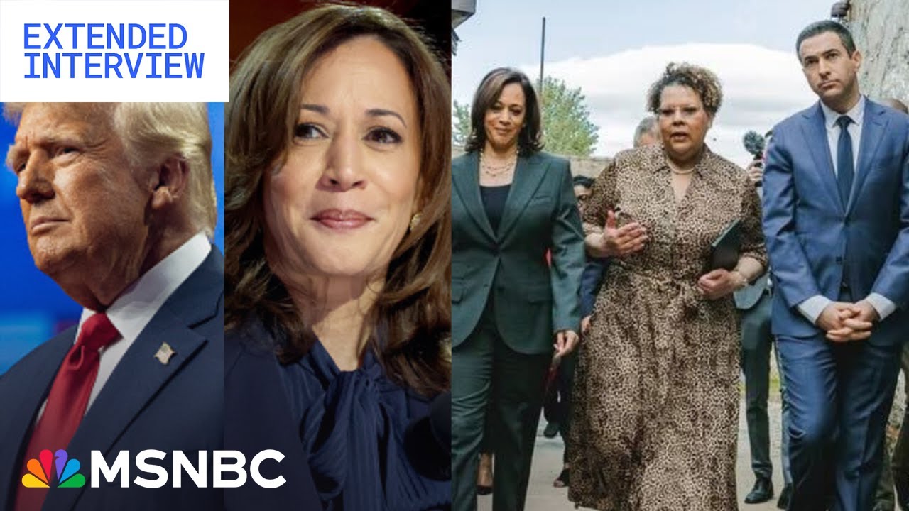 What rattles Trump: See Kamala Harris' justice interview with Ari Melber (PA Prison Town Hall 2019)