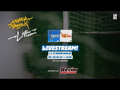 RE-LIVE: 1. FC Union vs. Hertha BSC | VIERTELFINALE Berliner Landespokal