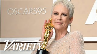 Jamie Lee Curtis Full Oscars Backstage Speech: "Don't Cancel Me!"