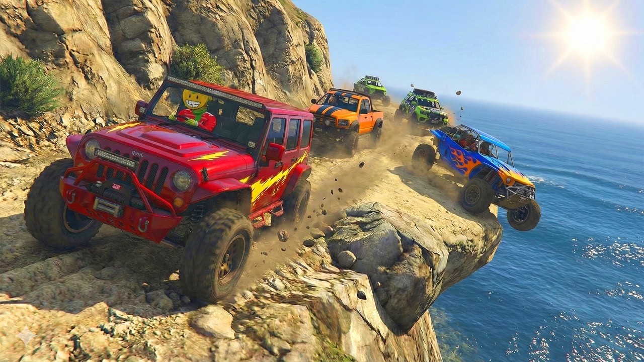 LA CARRERA MAS PELIGROSA DE GTA 5 ONLINE
