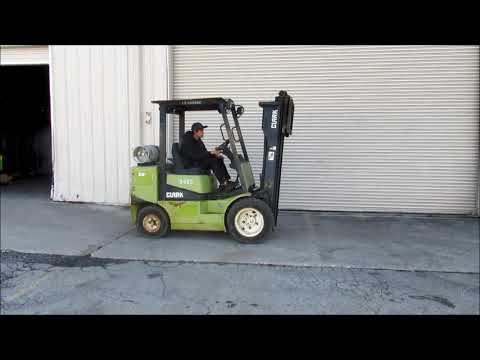 5,500 lb Clark Forklift-