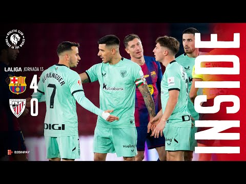Imagen de portada del video INSIDE I FC Barcelona 4-0 Athletic Club I LaLiga 2025/26 J13