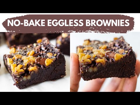 NO-OVEN EGGLESS BROWNIES in LOCK DOWN |  brownies without oven, no eggs| नो अवन एग्ग्लेस्स ब्राउनीज़