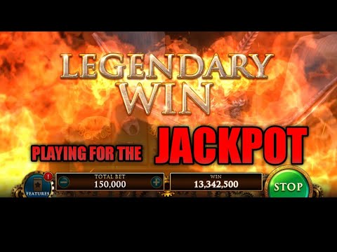 Playing for the JACKPOT!!!!! GOT SLOTS Zynga casino - YouTube