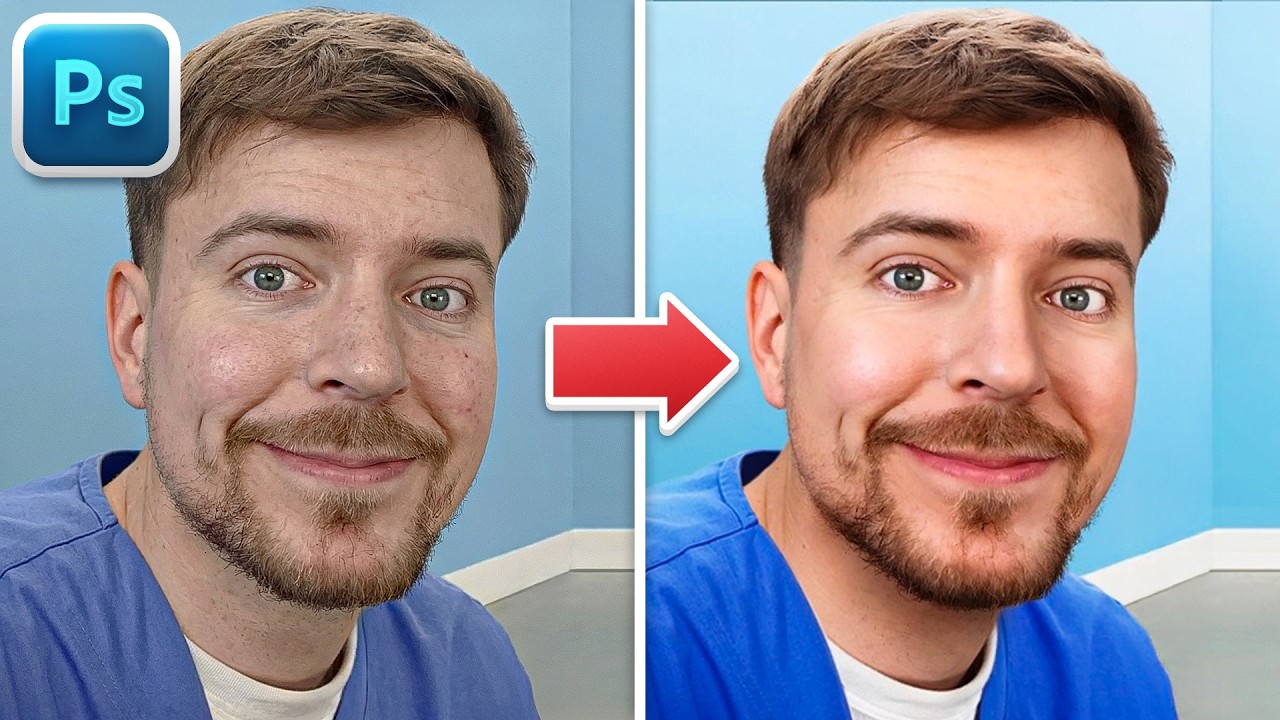 Thumbnail: How To Edit Thumbnail Faces Like MrBeast (EASY)