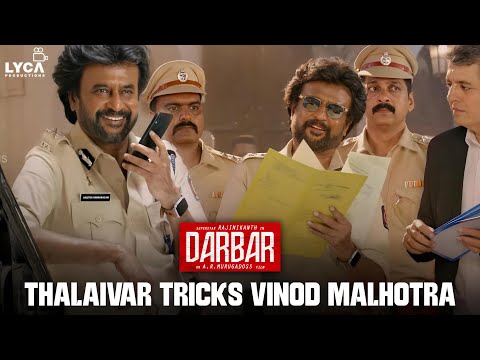 Thalaivar Tricks Vinod Malhotra | Darbar | Rajinikanth | Nayanthara | Nivetha Thomas | Lyca