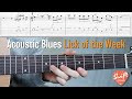 Classic Acoustic Blues Lick In Emaj Guitar Lesson W Tabs