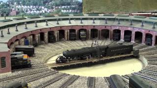 preview picture of video 'Upstairs HO Gauge Model Train Layout at the Hagerstown Roundhouse Museum'