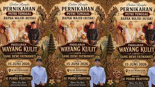 Download lagu 🔴LIVE STREAM WAYANG KULIT DALANG KI.PURBO PRAYITNO LAKON SANG DEWI PATMAWATI : PRANTAAN 15 JUNI 2026 mp3