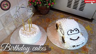 Car Cake Cutting | Car Cake In Round Tin | Birthday Cake | Simple Decoration Idea- foodiesbunch