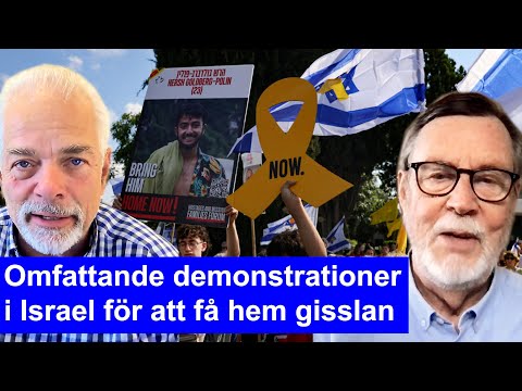 Lars Enarson om demonstrationerna och den politiska konflikten i Israel i Omvärldsanalys 123