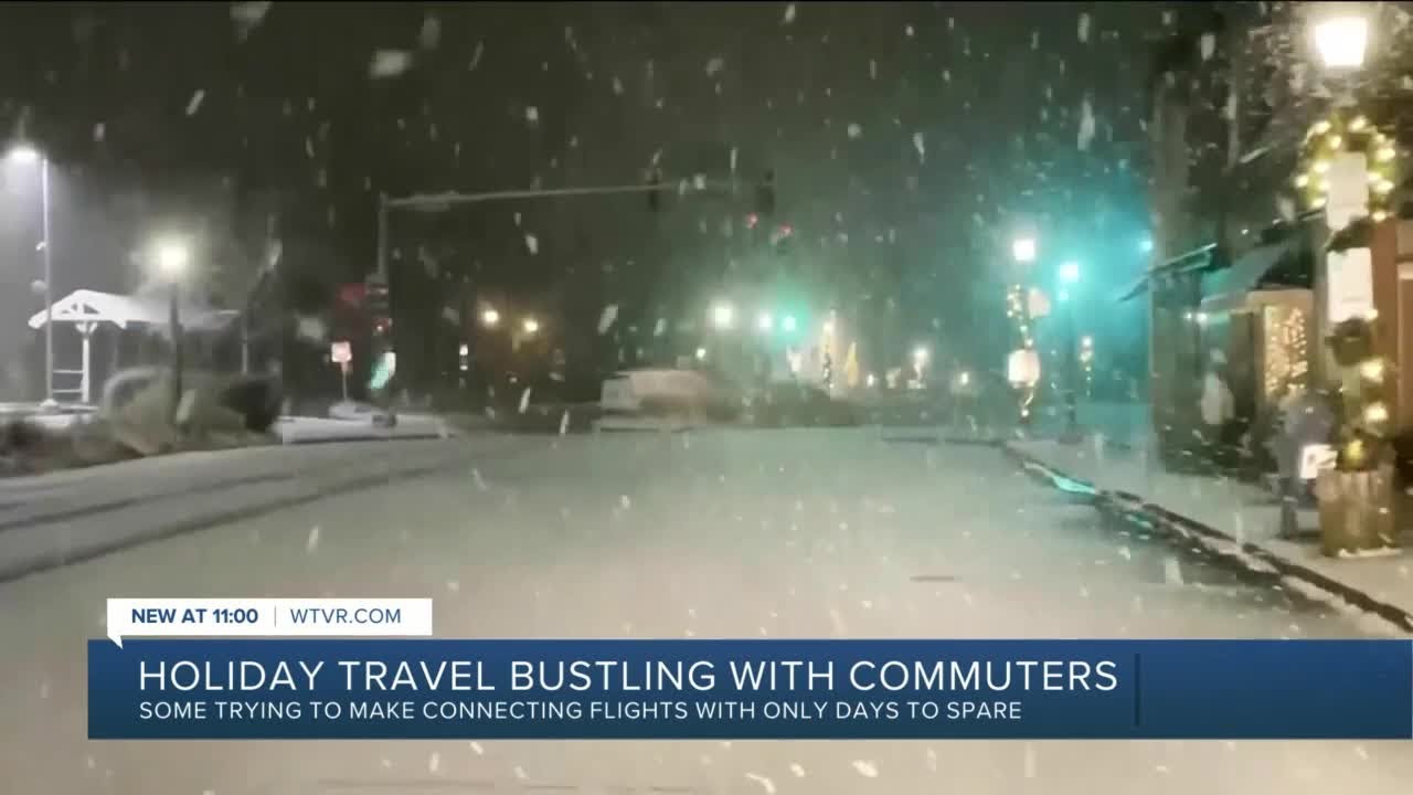 Winter weather could put a damper on holiday travel