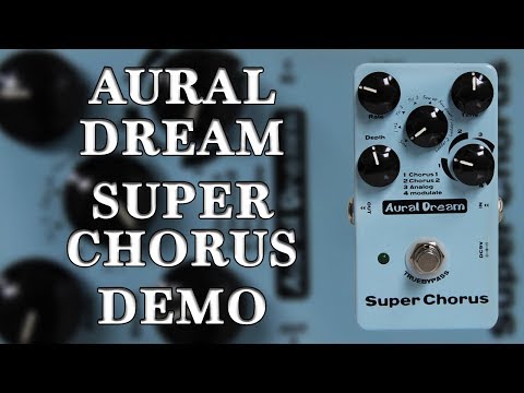 Aural dream Super Chorus Pedal,4 Modes and 8 Modulation Waveforms Reaching 32 Effects Similar to CE/SCF;True Bypass,price include the import duty for US buyer image 7
