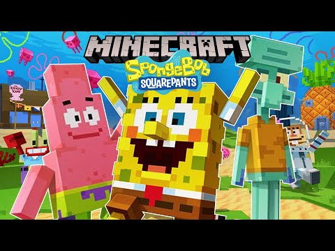 Minecraft: SpongeBob SquarePants (Bedrock DLC Mashup Pack!)