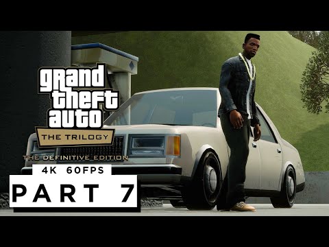 GTA SAN ANDREAS DEFINITIVE EDITION Walkthrough Gameplay Part 7 - (4K 60FPS) - No Commentary