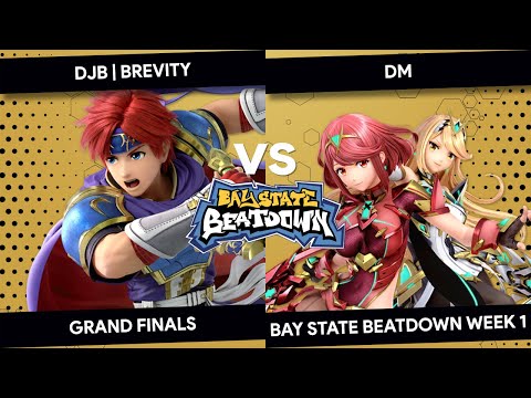Bay State Beatdown #1 - djb | Brevity (Roy) vs DM (Pyra/Mythra, Steve) - Grand Finals