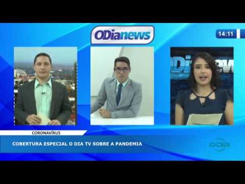 O DIA NEWS 06 04 20  Cobertura especial O Dia TV sobre a pandemia PARTE 02