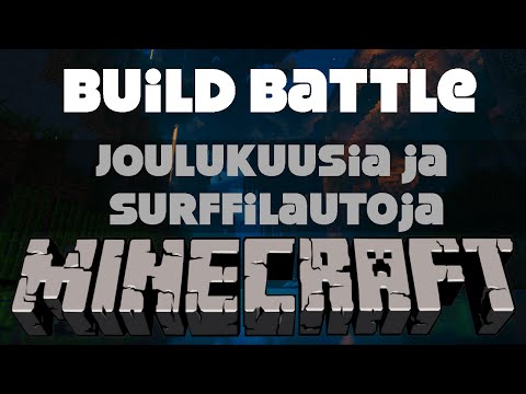 Build Battle 2 - Joulukuusia ja surffilautoja