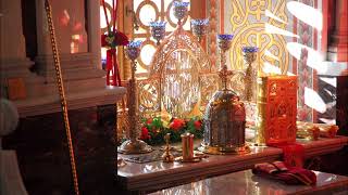 Divine Liturgy - Cathedral of St  Alexander Nevsky in the Novo Tikvinsky Convent (Russian)