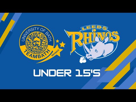 FULL MATCH: Team Bath Netball U15s v Leeds Rhinos U15s