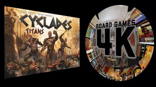 Cyclades Titans  Boardgame & Monuments Expansion 4 Player Playthrough/Tutorial