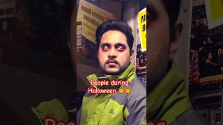 When you are asked to show your ticket in bus🎃🎃 #halloween #berlin #shorts #viral #scary