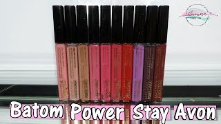 RESENHA: BATOM POWER STAY AVON | LAIANE LIRA