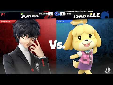 The Smash Lab 211 Winners Round 3 - B-Rice (Isabelle) vs TacoWaffle (Marth, Joker)