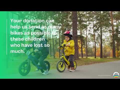 Bikes for Ukrainian War Orphans