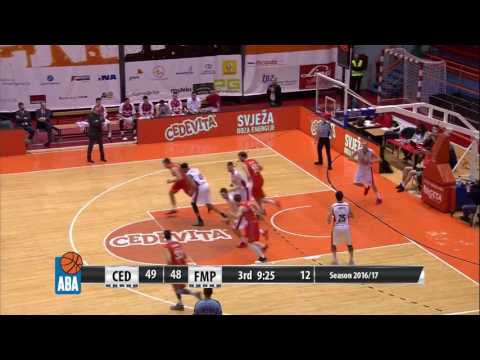ABA Liga 2016/17 highlights, Round 26: Cedevita - FMP (11.3.2017)