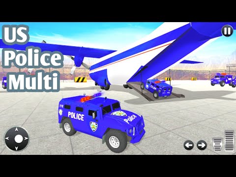 US Police Multi Level Car Transporter Truck 2021/:Leng Game