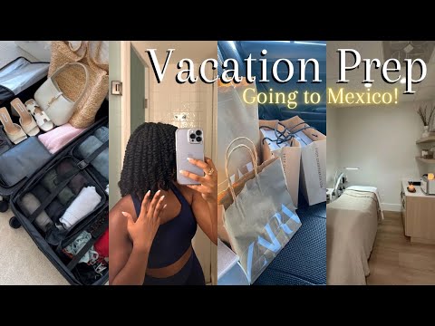 VLOG: Prepping for Vacation | Beauty Errands, Packing Tips, Travel Essentials