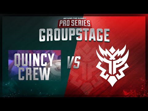 Quincy Crew vs Thunder Predator Game 1 - BTS Pro Series: Americas - Group Stage w/ Moxxi & Jenkins