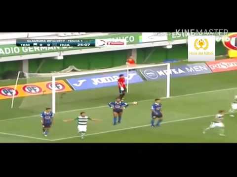 Gol Miguel Aceval. Deportes Temuco vs Huachipato!!