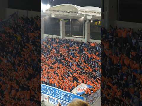 Ultras Hansa Rostock auswärts in Saarbrücken 👊💥 #fch #hansarostock #ultras #3liga #fußball #shorts
